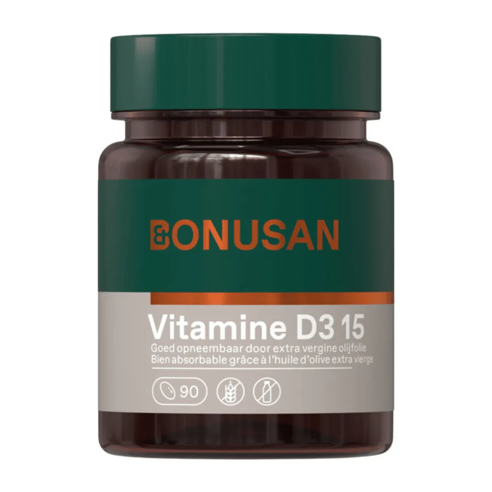 Bonusan Vitamine D3 15 mcg / 600 IE 90 softgels