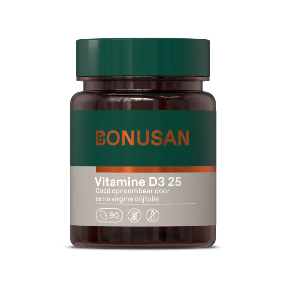 Bonusan Vitamine D3 25 mcg/1000 IE 90 softgels