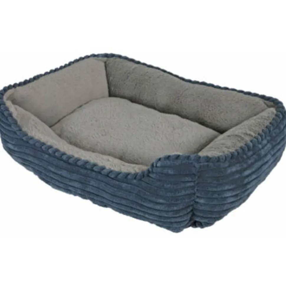 Boon Divan Corduroy Blauw - Grijs 50 x 40 cm