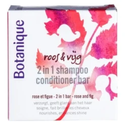 Botanique Shampoo & Conditioner Bar Roos & Vijg 100 gr