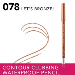 Bourjois Contour Clubbing Waterproof Oogpotlood Let's Bronze 78 1.2 gr
