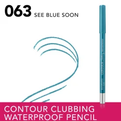 Bourjois Contour Clubbing Waterproof Oogpotlood Sea Blue Soon 63 1.2 gr
