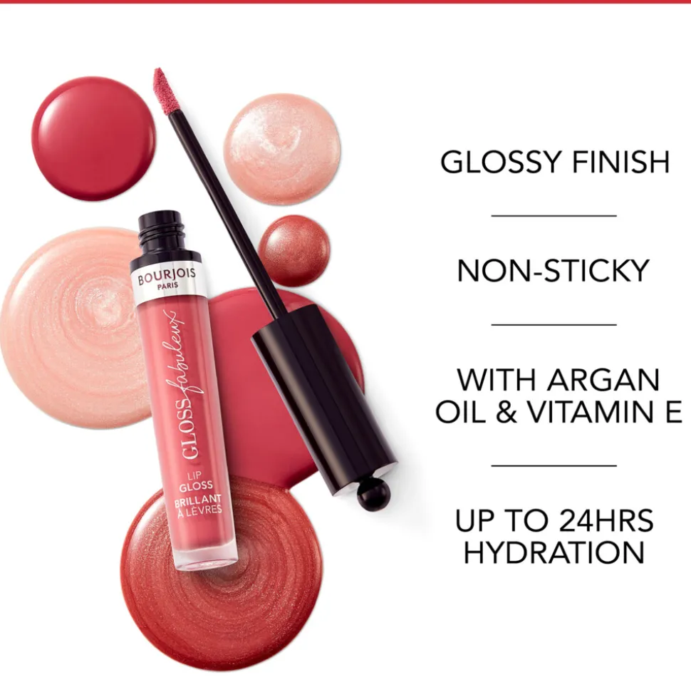 Bourjois Gloss Fabuleux Lipgloss Truly Grapeful 12 2.4 gr
