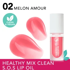 Bourjois Healthy Mix Clean S.O.S Lip Oil 02 Melon Amour 4,5 ml