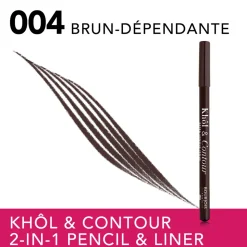 Bourjois Kohl & Contour Oogpotlood 04 Brun-dependante 1.2 gr