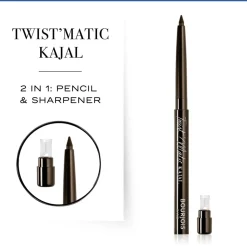 Bourjois Twist'matic Kajal Oogpotlood 02 Brown w'oud 0.2 gr