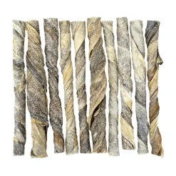 Braaaf Sticks Hondensnack Zalmhuid 12 cm 70 gr