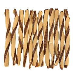 Braaaf Twisted Sandwich Hondensnack Kip - Vis 85 gr