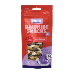Braaaf Twister Vlecht Hondensnack Mini 6 cm 60 gr