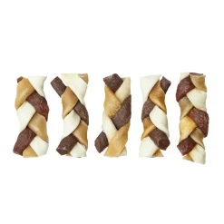 Braaaf Twister Vlecht Hondensnack Mini 6 cm 60 gr