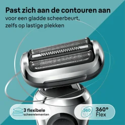 Braun Elektrisch Scheerapparaat Series 7 71-S7200cc Zilver