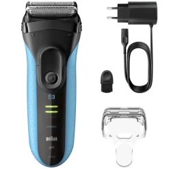 Braun Elektrisch Scheerapparaat Series 3+ 3040S Blauw