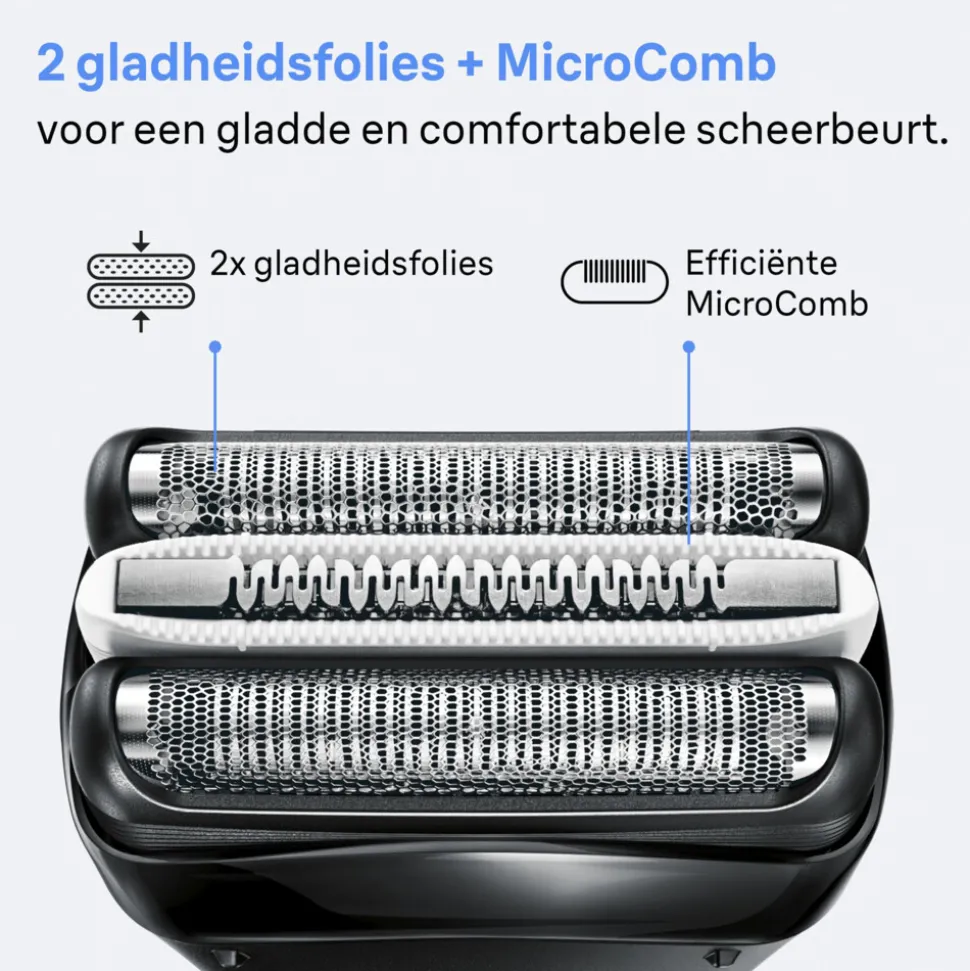 Braun Elektrisch Scheerapparaat Series 3+ 3040S Blauw