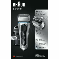 Braun Scheerapparaat Series 8 8370cc Zilver