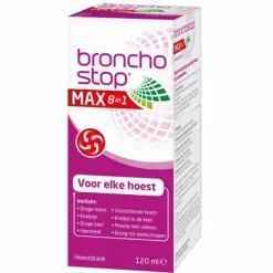 Bronchostop Max 8-in-1 Hoestdrank 120 ml