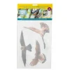 Bûten Raamstickers Vogels 6-delig 1 set