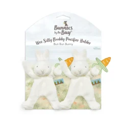 Bunnies By The Bay Speenknuffels Konijn Wit 2 stuks