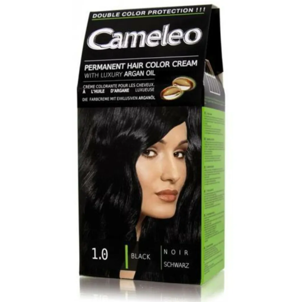 Cameleo Haarverf Zwart Kleuring 1.0