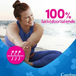 Carefree Cotton Feel Flexiform Small / Medium 56 stuks