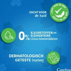 Carefree Cotton Feel Flexiform Small / Medium 56 stuks