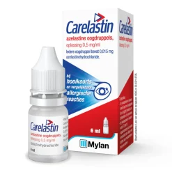 Carelastin Oogdruppels bij Hooikoorts 6 ml