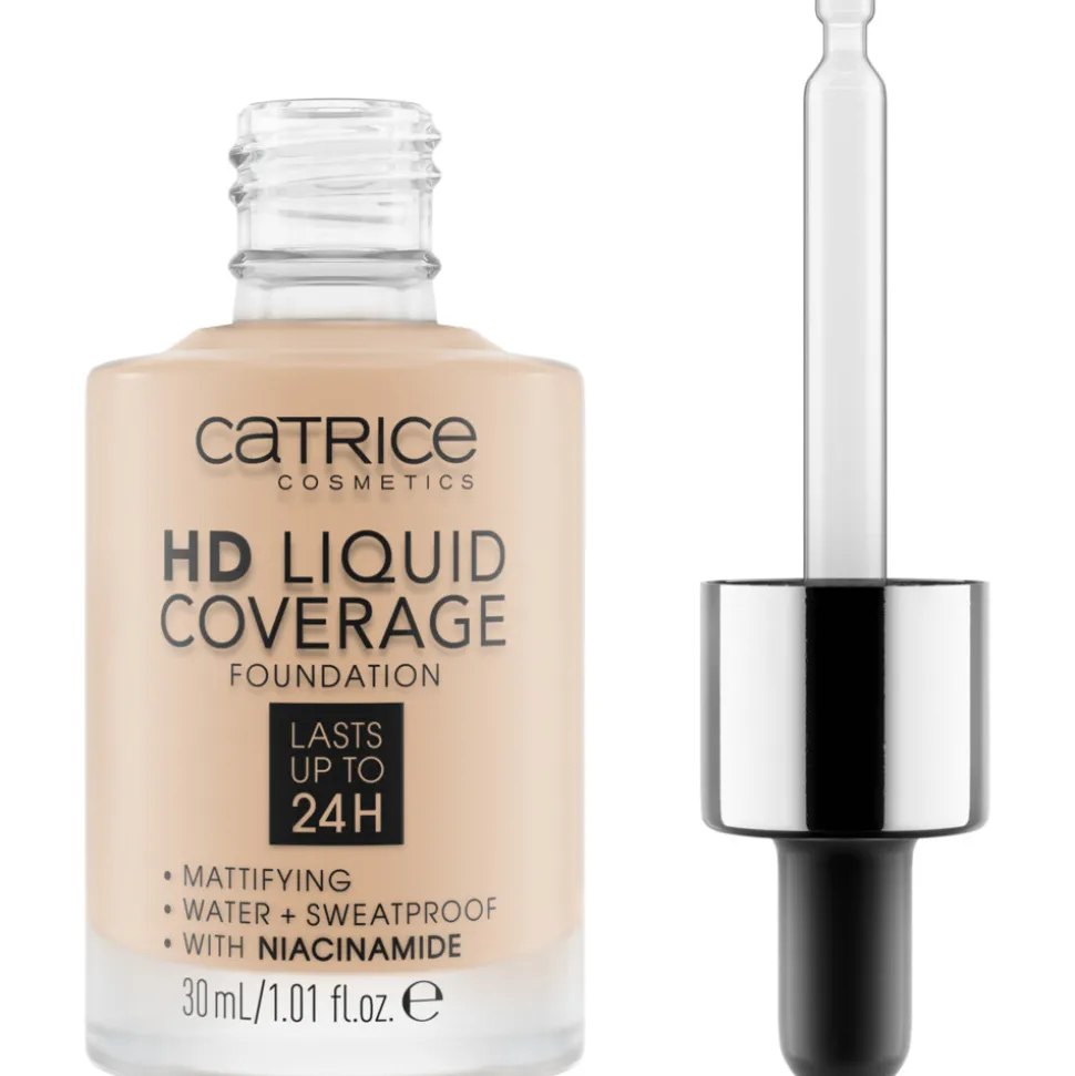 Catrice HD Liquid Coverage Foundation 010 Light Beige 30 ml