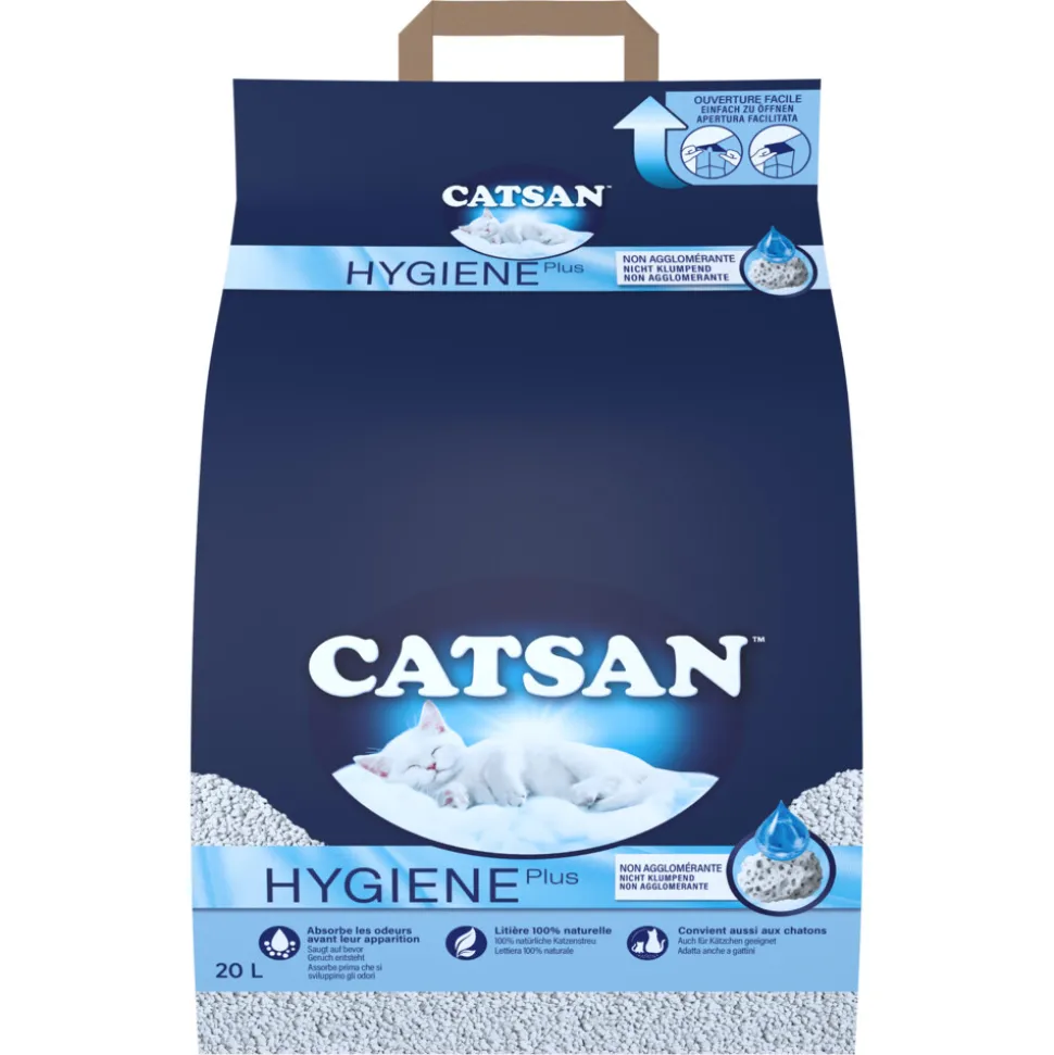 Catsan Hygiene Plus Kattenbakvulling 20 liter