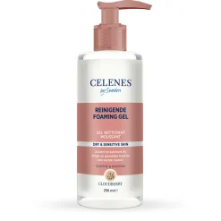 Celenes Bergbraam Reinigende Foam Gel Droge / Gevoelige Huid 250 ml