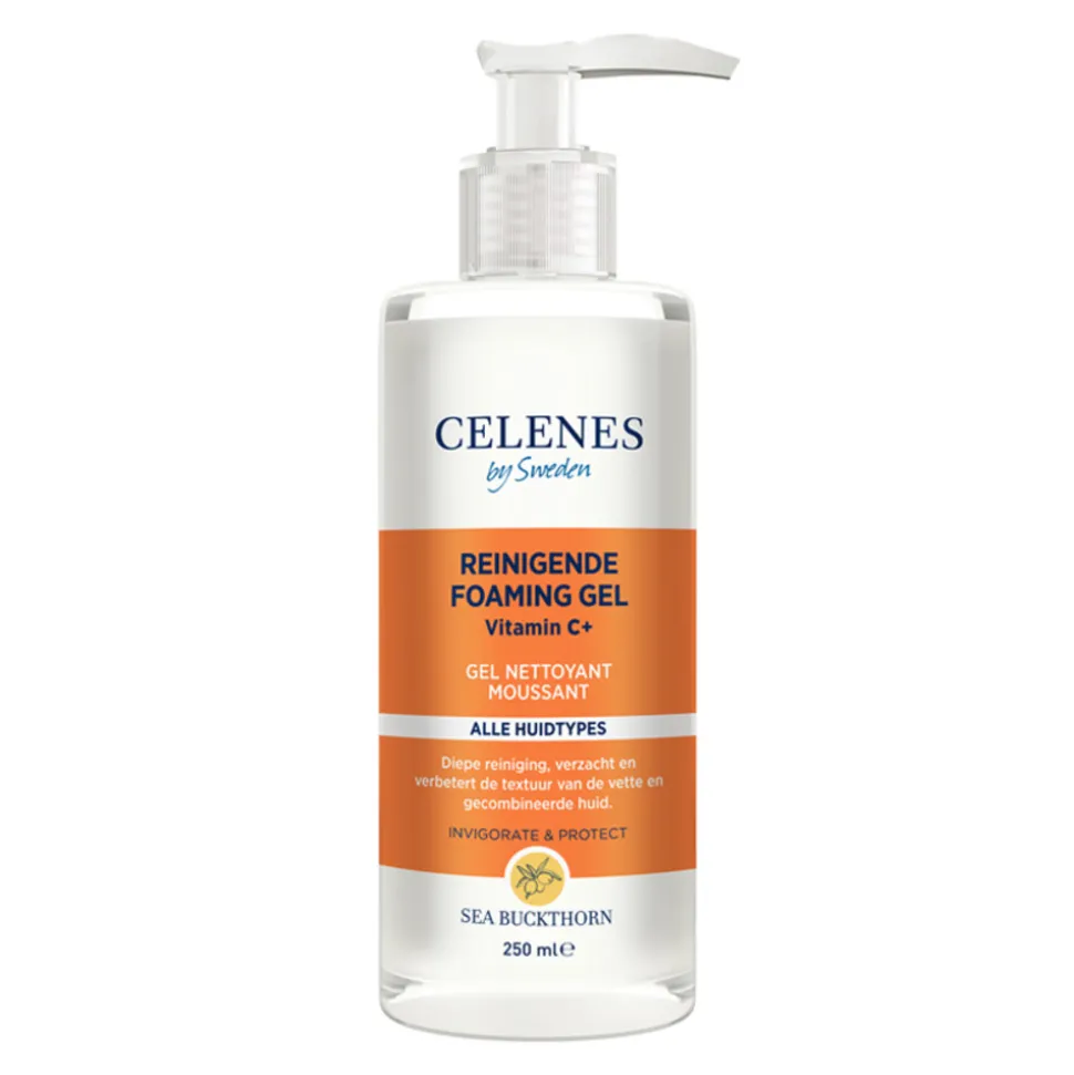 Celenes Duindoorn Reinigende Foam Gel Vettige / Combinatie Huid 250 ml