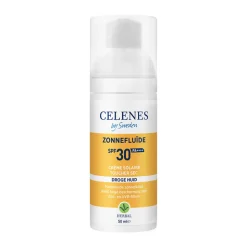 Celenes Herbal Dry Touch Zonnefluïde SPF 30 Alle Huidtypes 50 ml
