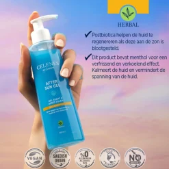 Celenes Herbal Pre-After Sun Gel 200 ml