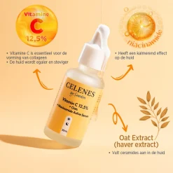 Celenes Vitamine C 12,5% + Haver + Niacinamide Serum 30 ml