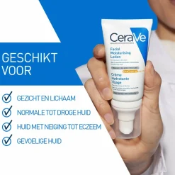 CeraVe Hydraterende Gezichtscrème SPF 50 52 ml