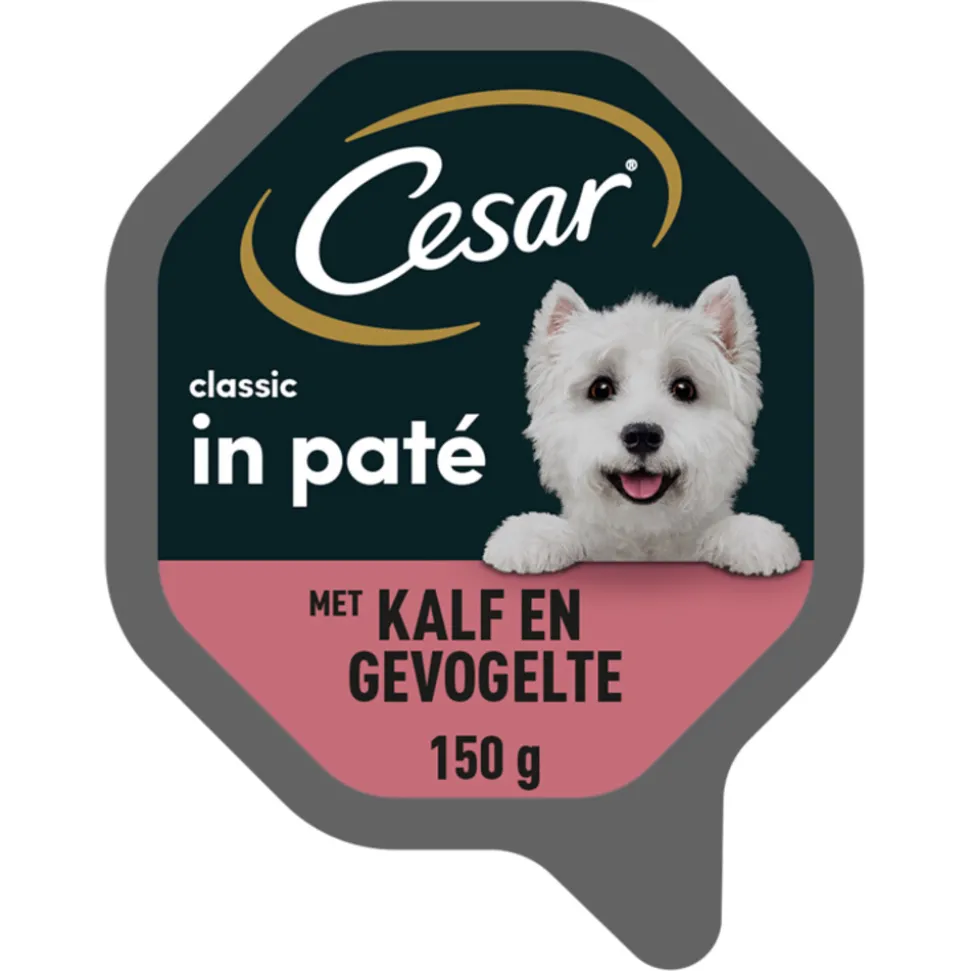 Cesar Classic Paté Kalf - Gevogelte 150 gr