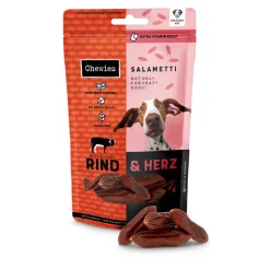 Chewies Salametti Hondensnack Rund & Hart 200 gr