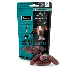 Chewies Salametti Hondensnack Waterbuffel & Kaas 200 gr