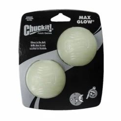 Chuckit Max Glow Ball 2 - pack Medium ø 6 cm 2 stuks