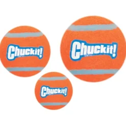 Chuckit Tennisbal Medium ø 6 cm 4 stuks