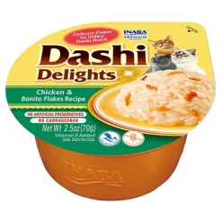 Ciao Dashi Delights Kattenvoer Nat Chicken & Bonito Flakes 70 gr