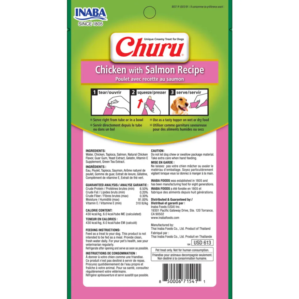 Ciao Hondensnack Churu Kip - Zalm 67 gr