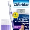 Clearblue Ovulatietest Digitaal Geavanceerd 10 stuks