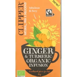 Clipper Thee Ginger & Tumeric 20 stuks