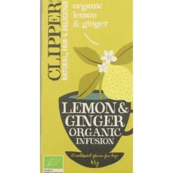 Clipper Thee Lemon & Ginger 20 stuks