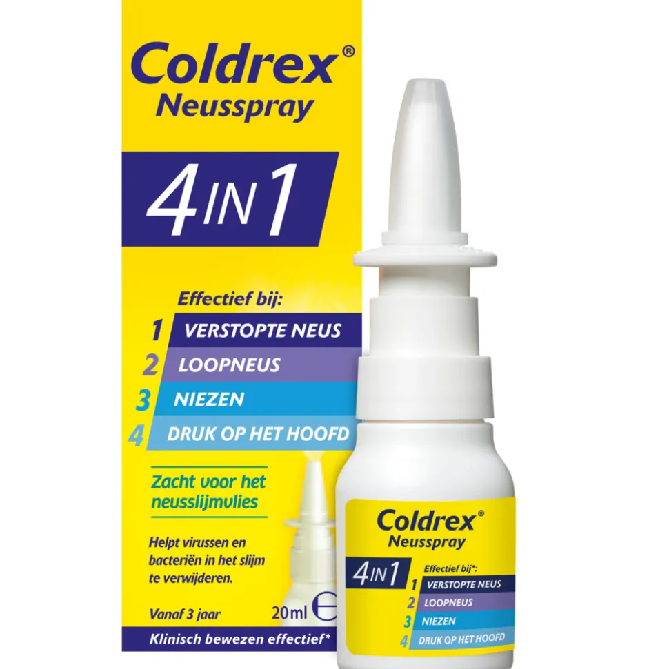 Coldrex Neusspray 4 in 1 20 ml