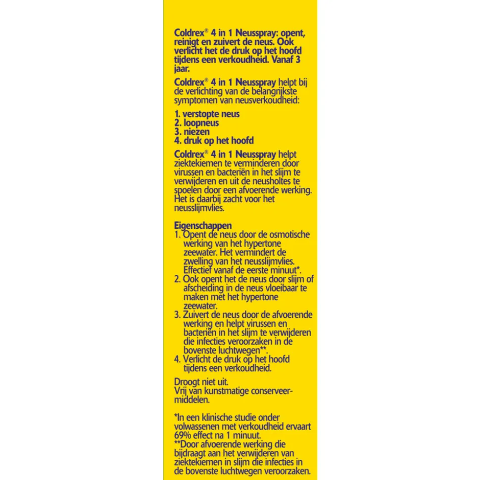 Coldrex Neusspray 4 in 1 20 ml