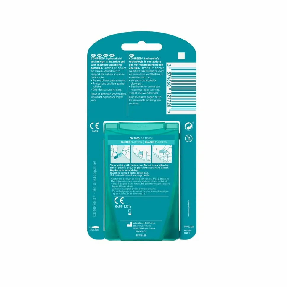 Compeed Blarenpleister Tenen 8 stuks