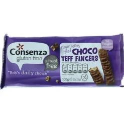 Consenza Choco Teff Fingers 100 gr