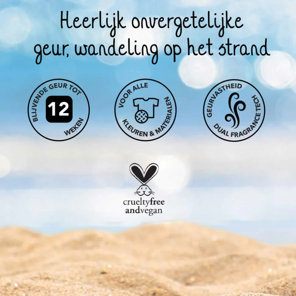 Cosmeau Geurbooster 25 Wasbeurten Zeebries 250 gr