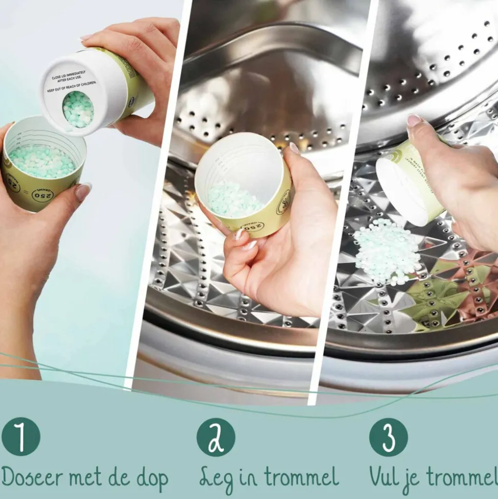 Cosmeau Geurbooster 25 Wasbeurten Zeebries 250 gr