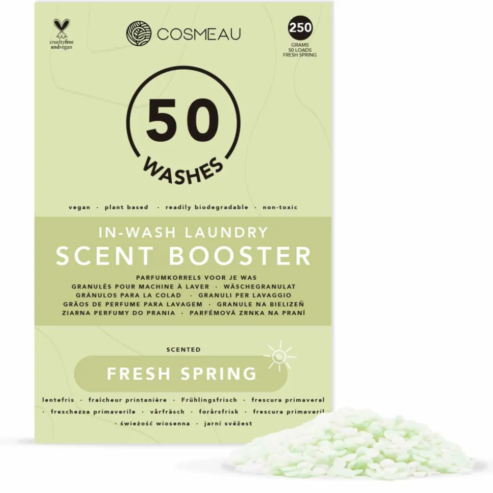 Cosmeau Geurbooster 50 Wasbeurten Lentefris 250 gr